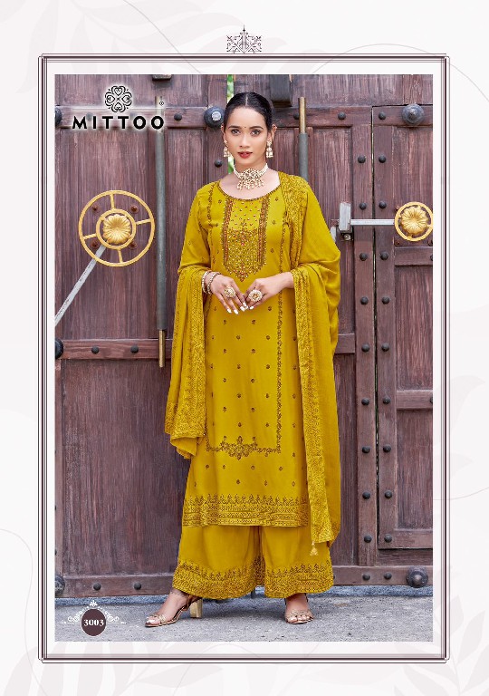 Mittoo Sparsh Wholesale Reyon Print Readymade  3 Piece Salwar Suits