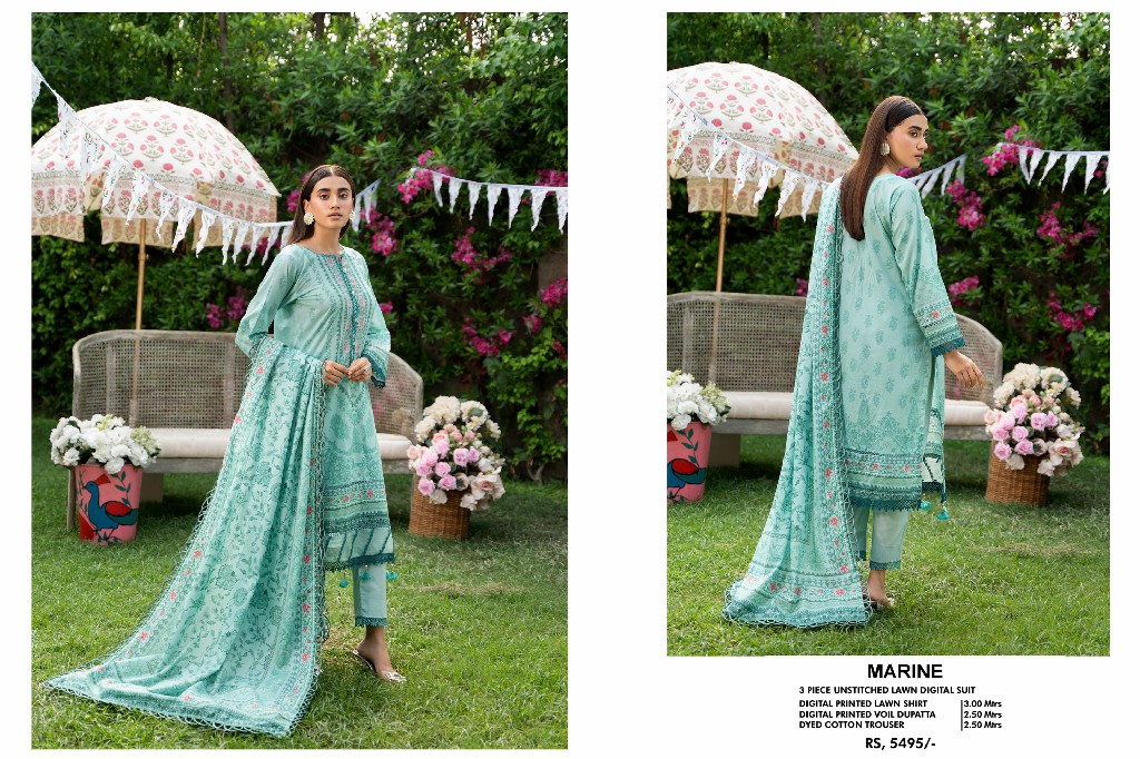 Mausummery Spring Summer 2024 Unstitched Collection Vol-V Pakistani Suits