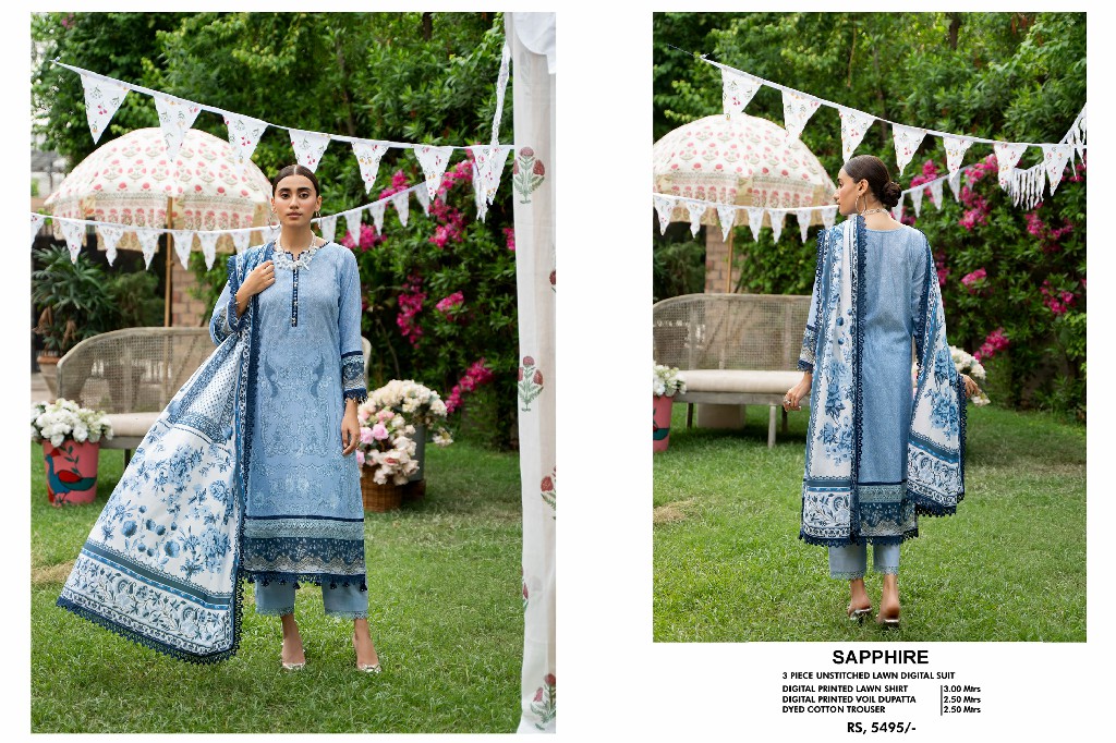 Mausummery Spring Summer 2024 Unstitched Collection Vol-V Pakistani Suits