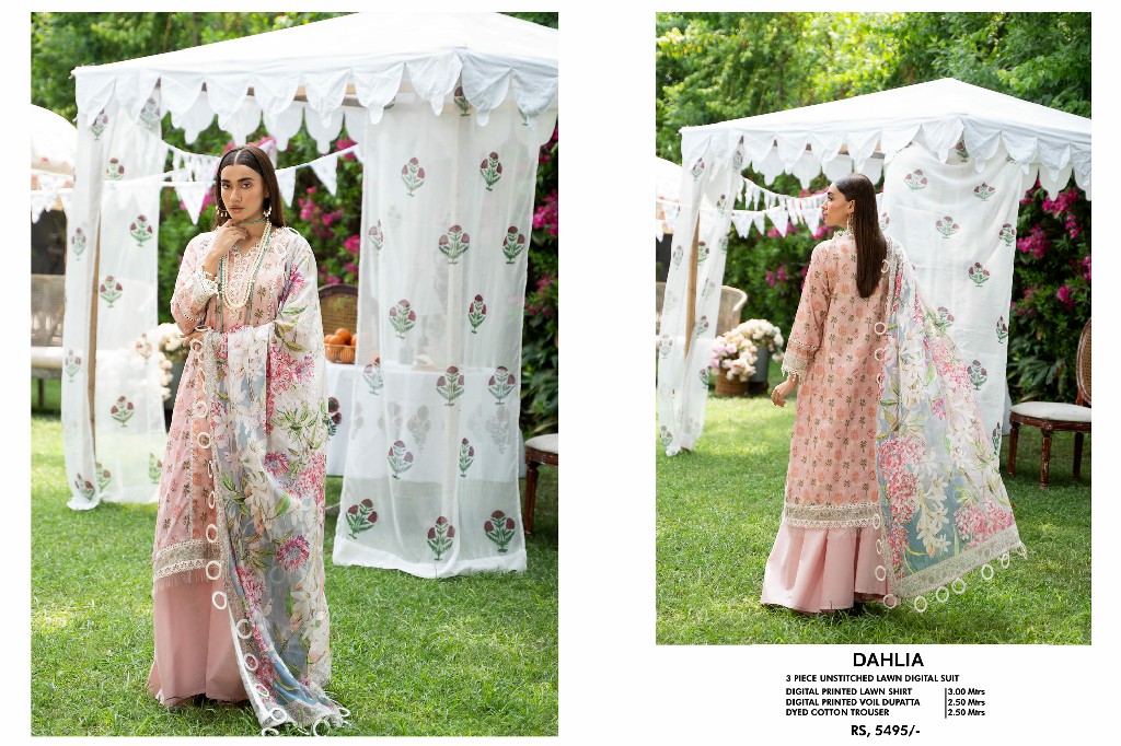 Mausummery Spring Summer 2024 Unstitched Collection Vol-V Pakistani Suits