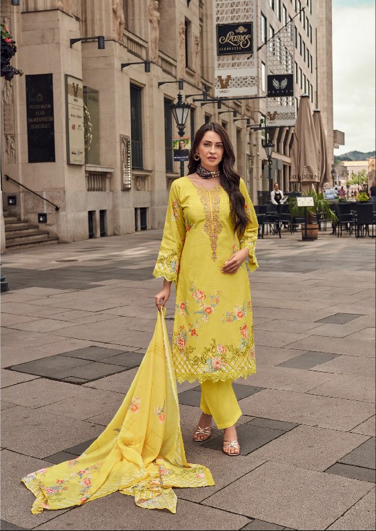 aayka by the hermitage embroidery work lawn cotton suits