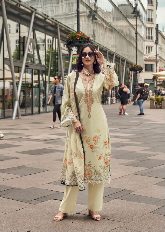 aayka by the hermitage embroidery work lawn cotton suits