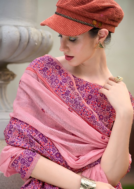 Rajpath Prajanya Wholesale Soft Linen Cotton With Minakri Work Festive Sarees