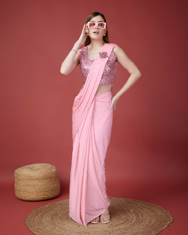 Amoha 101113 Wholesale Ready To Wear Stitched Sarees