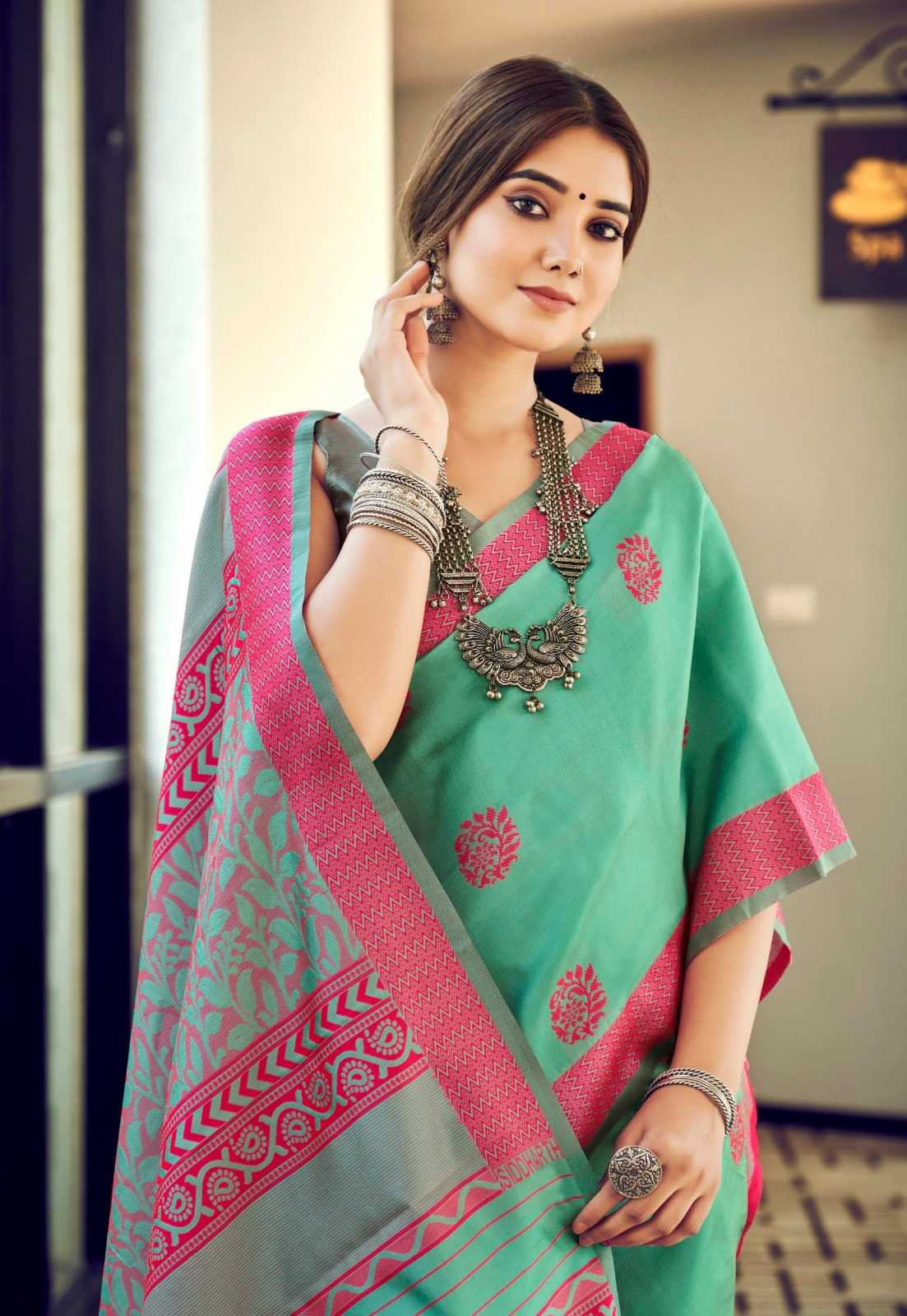 siddharth silk mills premium silk trendy saree collection