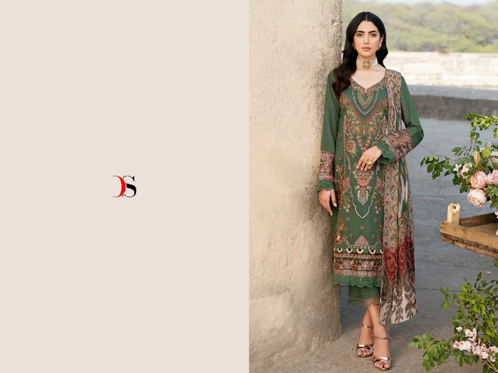 cheveron 24 by deepsy suits cotton stylish pakistani 3pcs dress