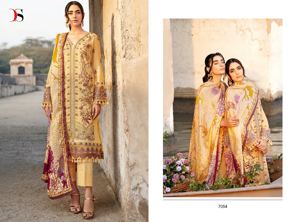 cheveron 24 by deepsy suits cotton stylish pakistani 3pcs dress