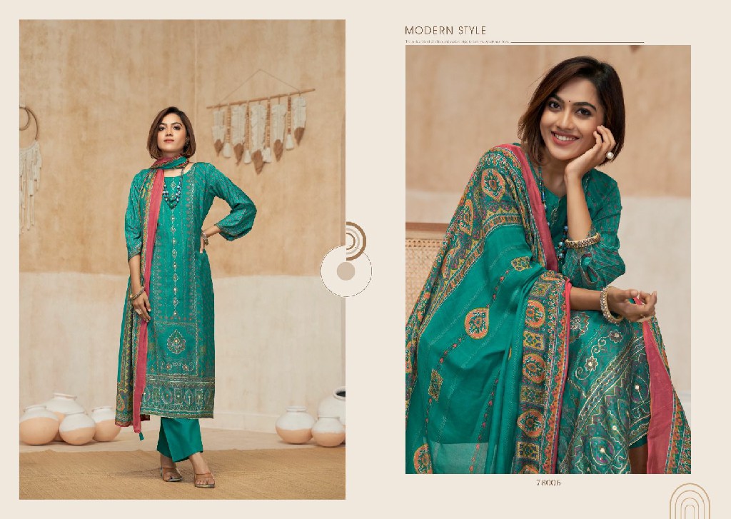 mizriya by nishant fashion viscose muslin daily wear suits for women