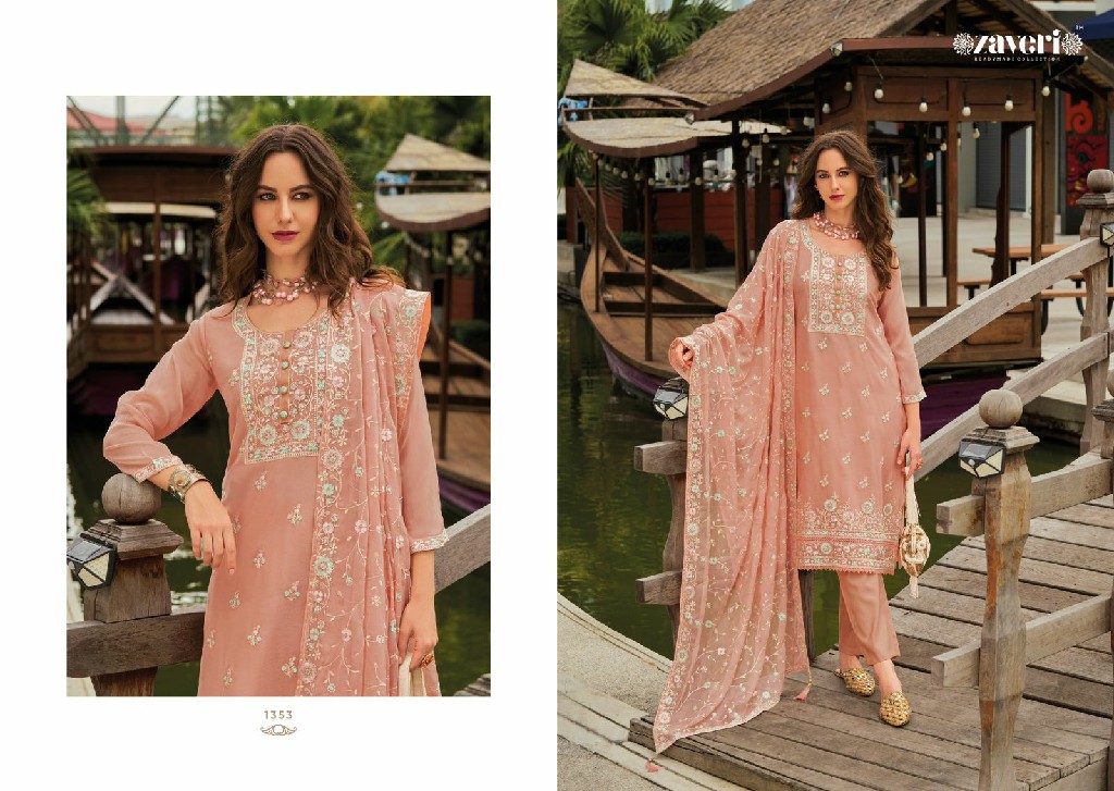 Zaveri Zaira Wholesale Readymade Pakistani Style Salwar Kameez