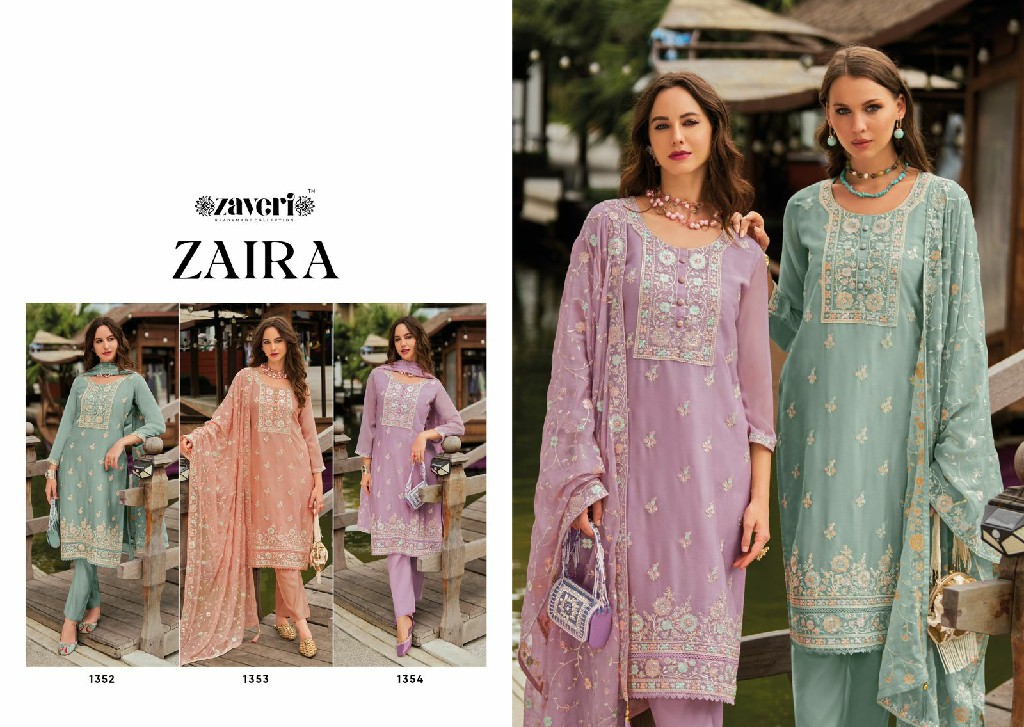 Zaveri Zaira Wholesale Readymade Pakistani Style Salwar Kameez