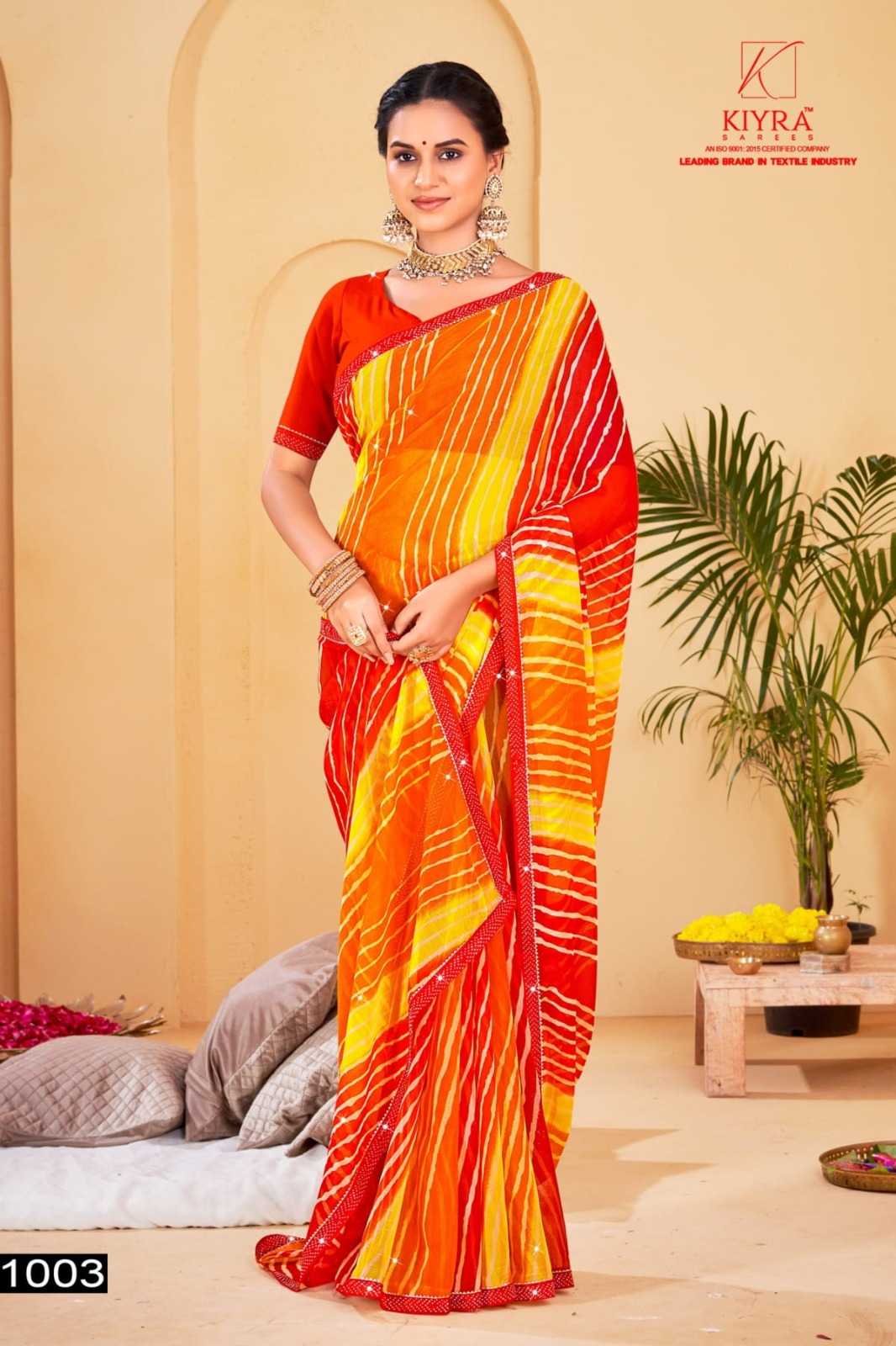 sawariya vol 2 by kiyra fashionable chiffon saree for women