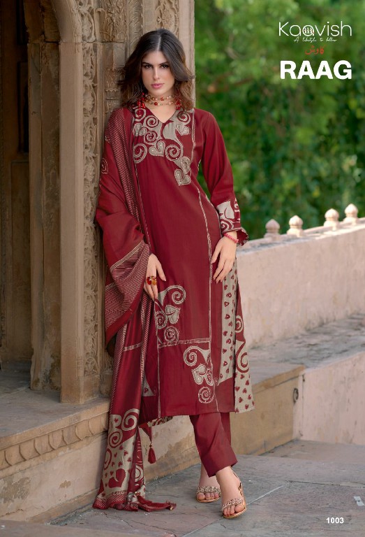 raag by kaavish viscose musline pakistani solid design clothes