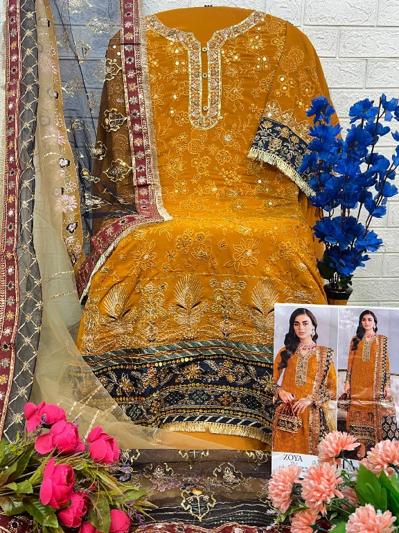 zoya vol 3 by zaha 10289 exclusive design modern pakistani dress material