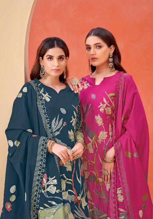 simratt by alok viscose attractive look modern pakistani dress material