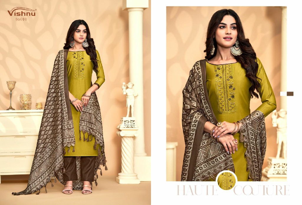 vishnu evanka vol 8 roman silk good unstitch salwar suits online