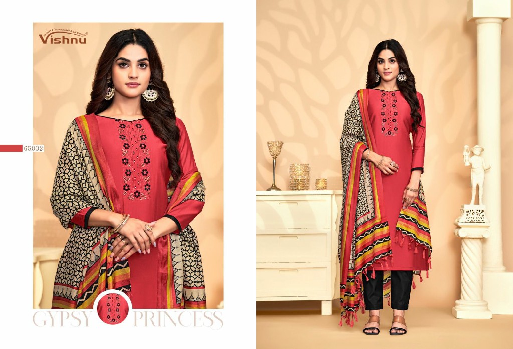 vishnu evanka vol 8 roman silk good unstitch salwar suits online