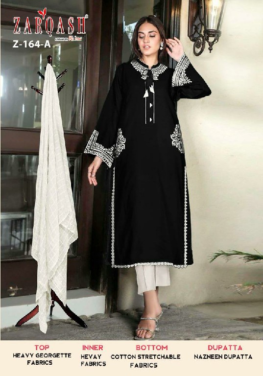 Zarqash Z-164 Wholesale Readymade Indian Pakistani Salwar Suits