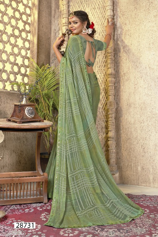 Vallabhi Amolika Wholesale Brasso With Swarovski Work Sarees