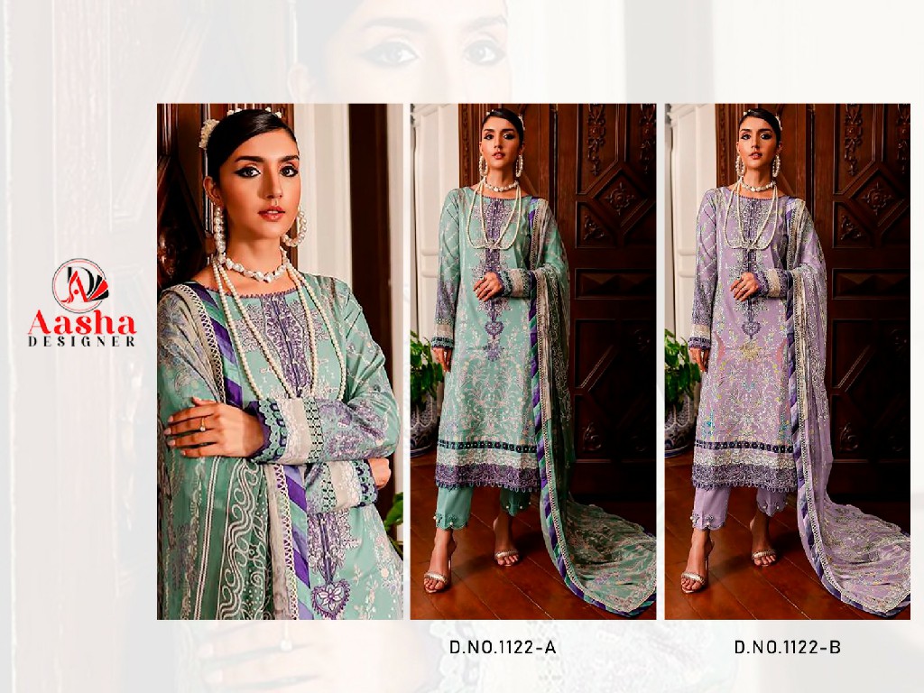 Aasha Queens Courts Vol-8 Wholesale Indian Pakistani Salwar Suits