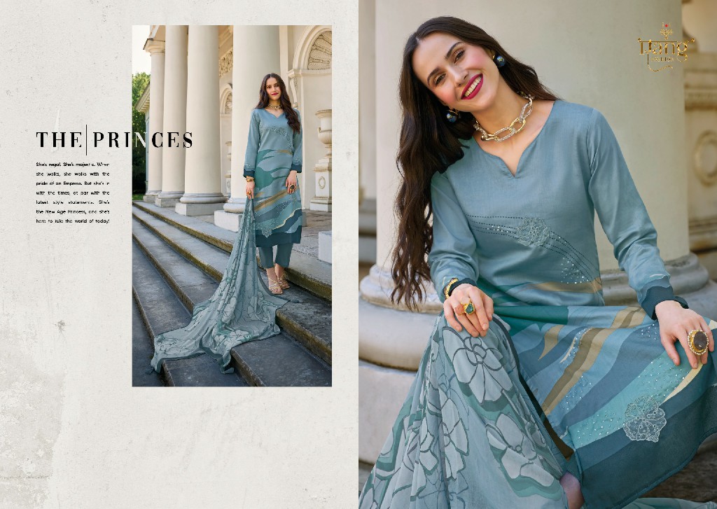 Rang Fashion Ziora Wholesale Pure Jam Silk With Knot Work Salwar Kameez