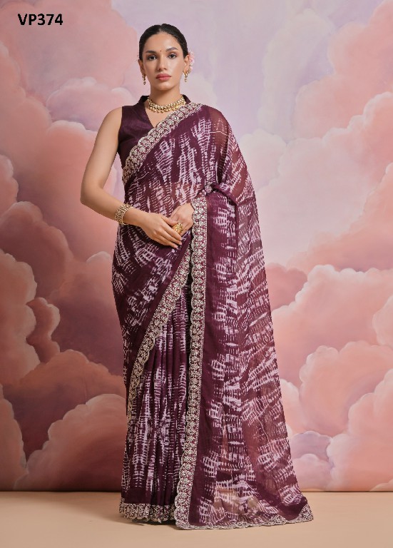 Fashion Berry Amrut Wholesale Georgette Fabrics Indian Sarees