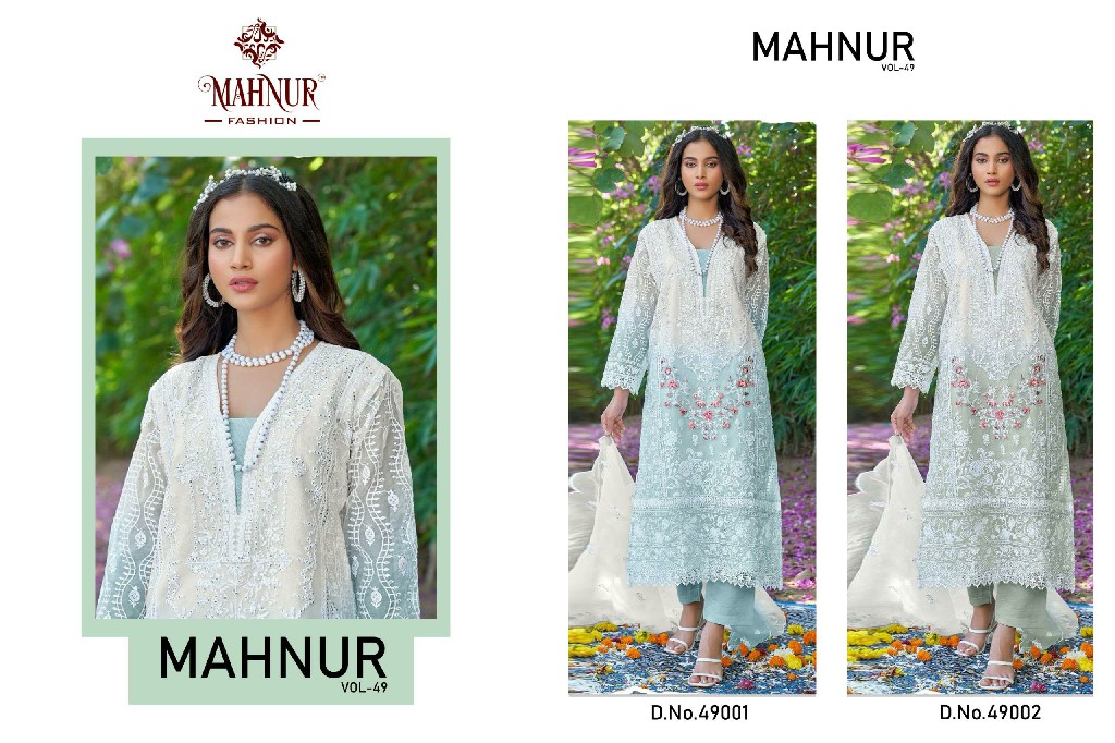 Mahnur Fashion Mahnur Vol-49 Wholesale Indian Pakistani Suits