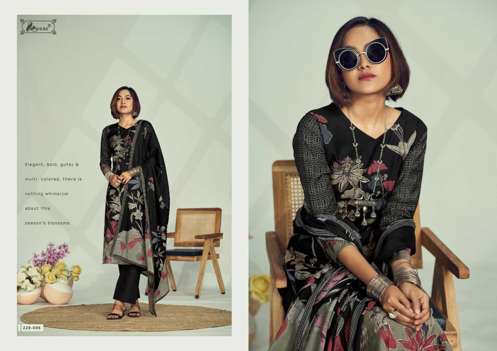 shanaya vol 4 by kesar stylish look pure muslin ladies suits