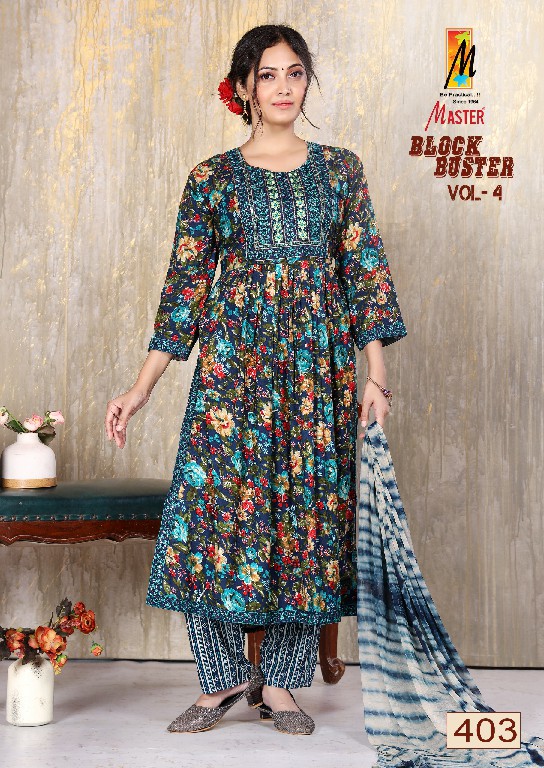 block buster vol 4 by master rayon print women indian salwar kameez