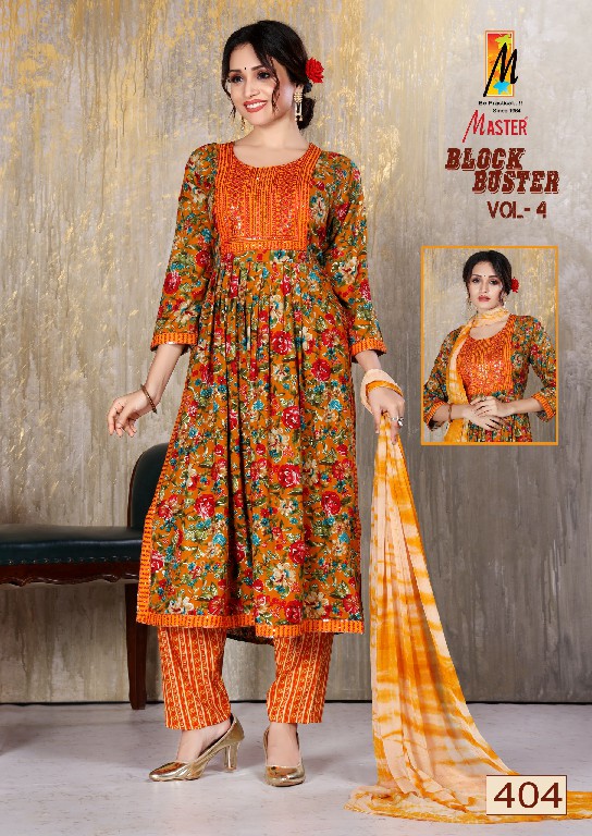 block buster vol 4 by master rayon print women indian salwar kameez