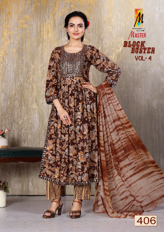 block buster vol 4 by master rayon print women indian salwar kameez