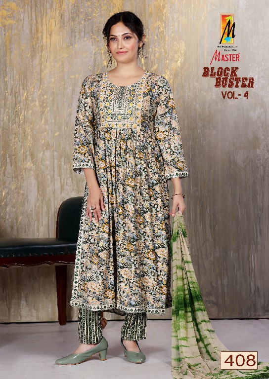 block buster vol 4 by master rayon print women indian salwar kameez