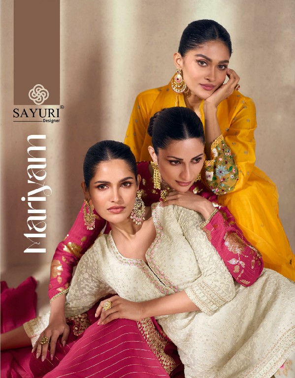 Sayuri Mariyum Wholesale Designer Free Size Stitched Salwar Suits