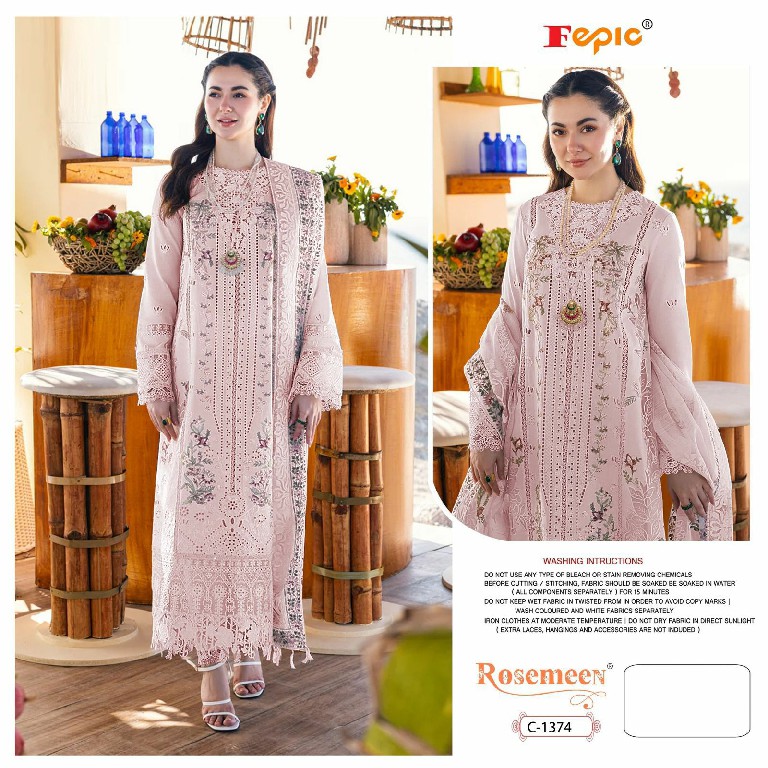 Fepic Rosemeen C-1374 Wholesale Indian Pakistani Salwar Suits