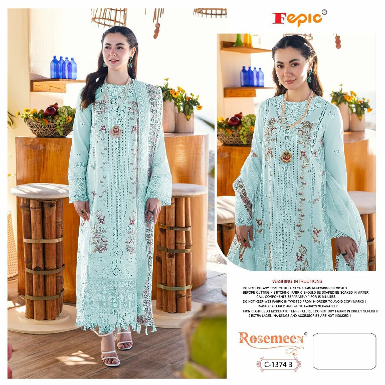 Fepic Rosemeen C-1374 Wholesale Indian Pakistani Salwar Suits