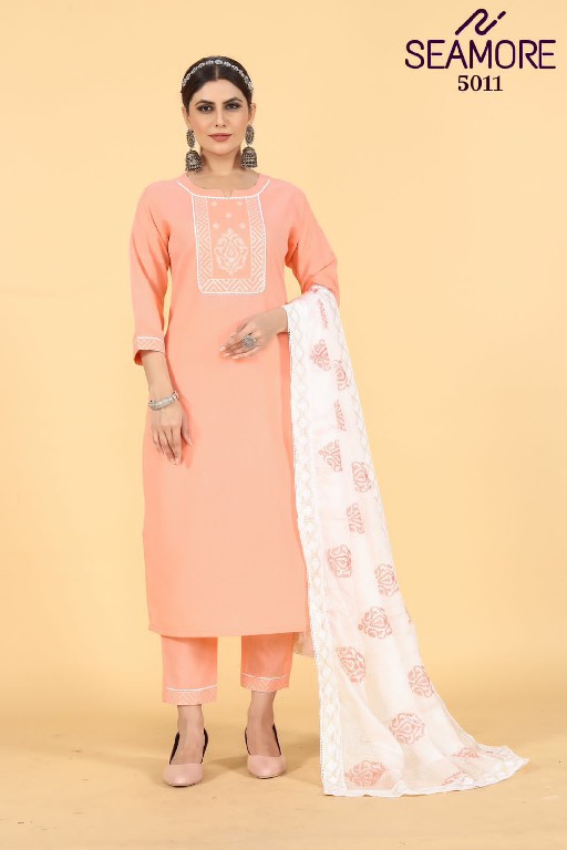 Seamore Noori Wholesale Women Kurta Pant With Dupatta