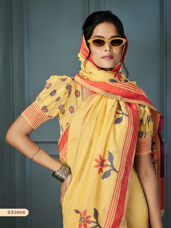 Rajpath Rolex Wholesale Handloom Linen Fabrics Indian Sarees