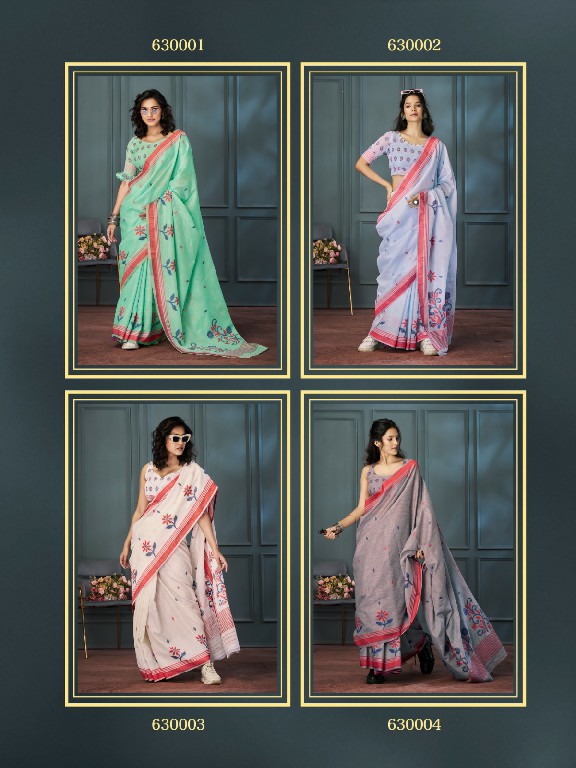 Rajpath Rolex Wholesale Handloom Linen Fabrics Indian Sarees