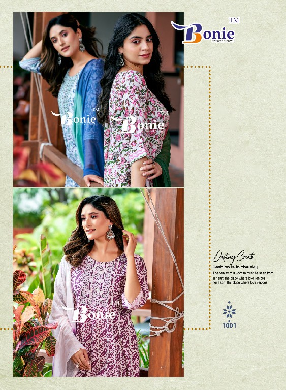 Bonie Anarkali Vol-1 Wholesale Anarkali Kurtis With Pant And Dupatta