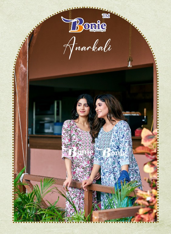 Bonie Anarkali Vol-1 Wholesale Anarkali Kurtis With Pant And Dupatta