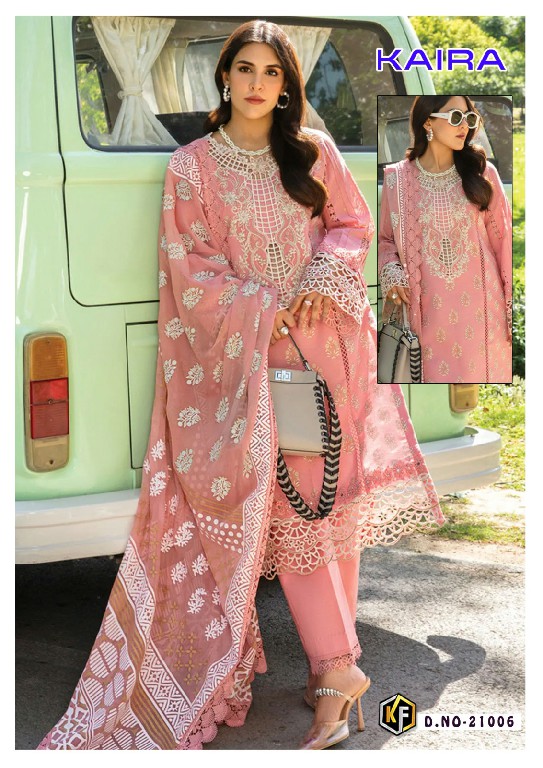 Keval Fab Kaira Vol-21 Wholesale Exclusive Karachi Collection Dress Material