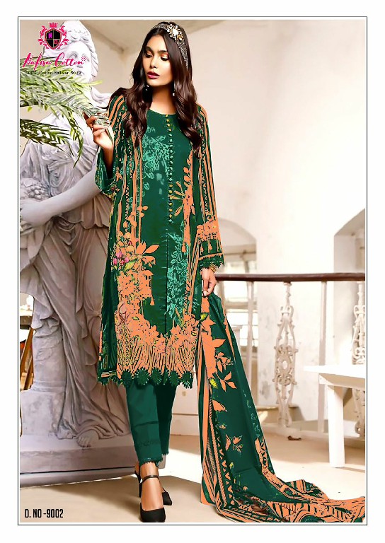 NAFISA SAFINA KARACHI SUITS VOL 9 PAKISTANI CASUAL WEAR DRESS MATERIAL