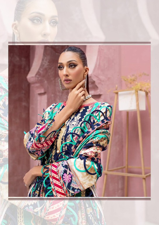 NAFISA SAFINA KARACHI SUITS VOL 9 PAKISTANI CASUAL WEAR DRESS MATERIAL