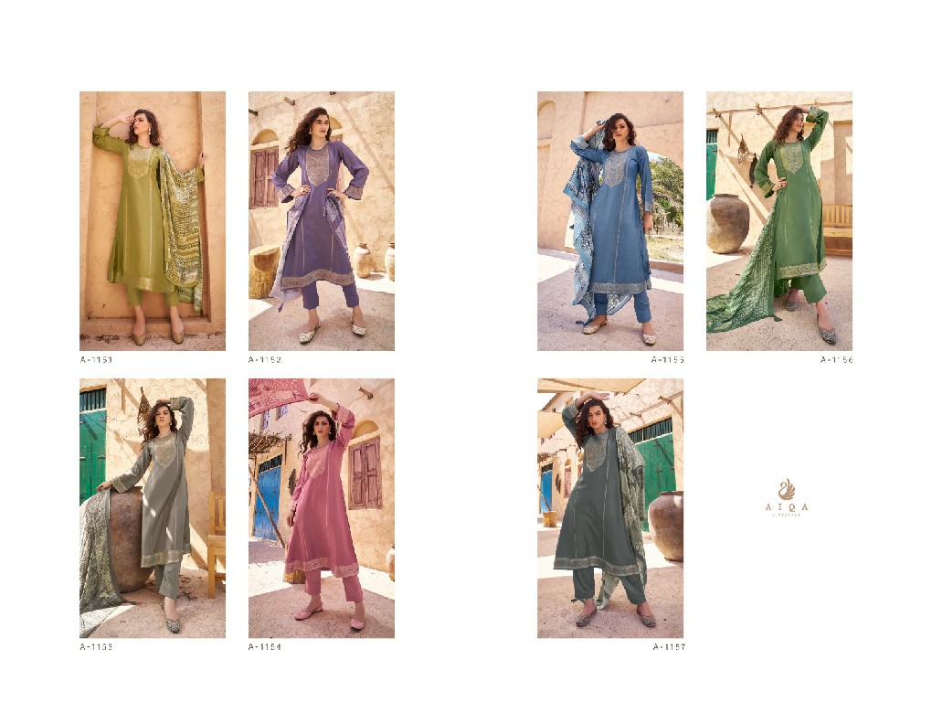 aiqa lifestyle mira muslin silk solid design party wear pakistani dress