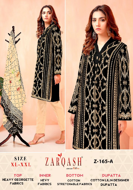 Zarqash Z-165 Wholesale Readymade Indian Pakistani Salwar Suits