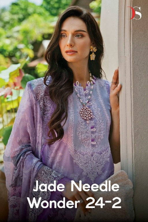 Deepsy Jade Needle Wonder 24-2 Wholesale Indian Pakistani Salwar Suits
