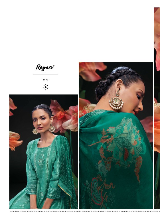 Reyna Ishu Wholesale Pure Bemberg With Heavy Handwork Festive Suits