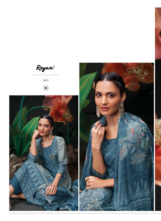 Reyna Ishu Wholesale Pure Bemberg With Heavy Handwork Festive Suits