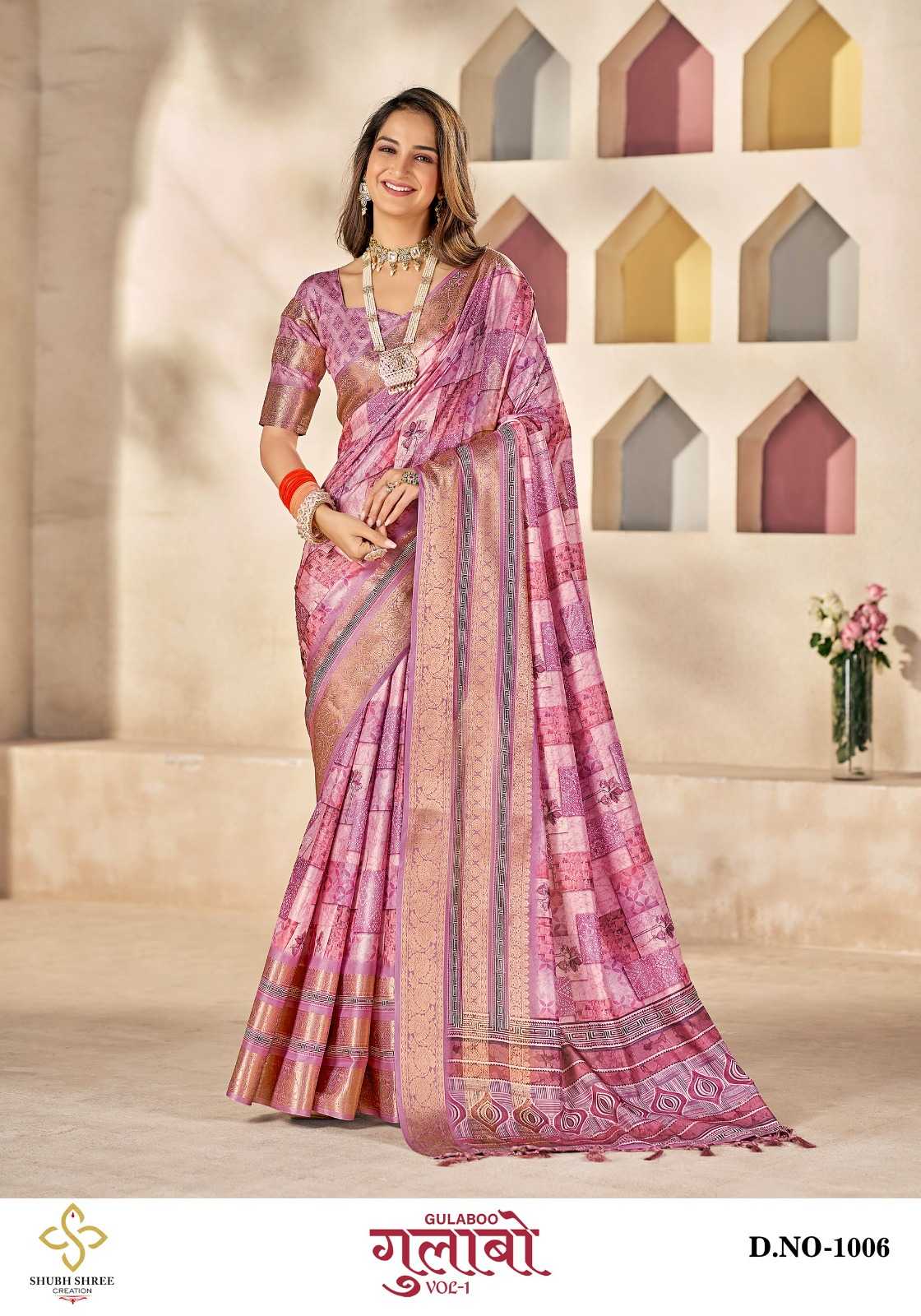 gulabo vol 1 by shubh shree creation rich silk fancy saree for women