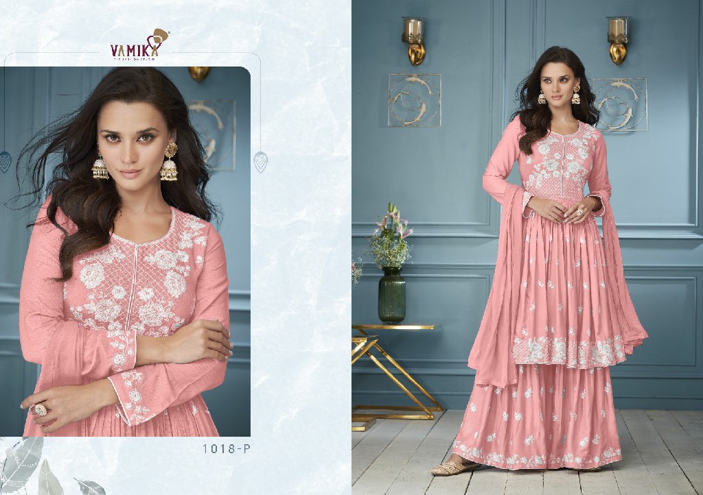 vamika lakhnavi vol 3 platinum readymade party wear suits for women