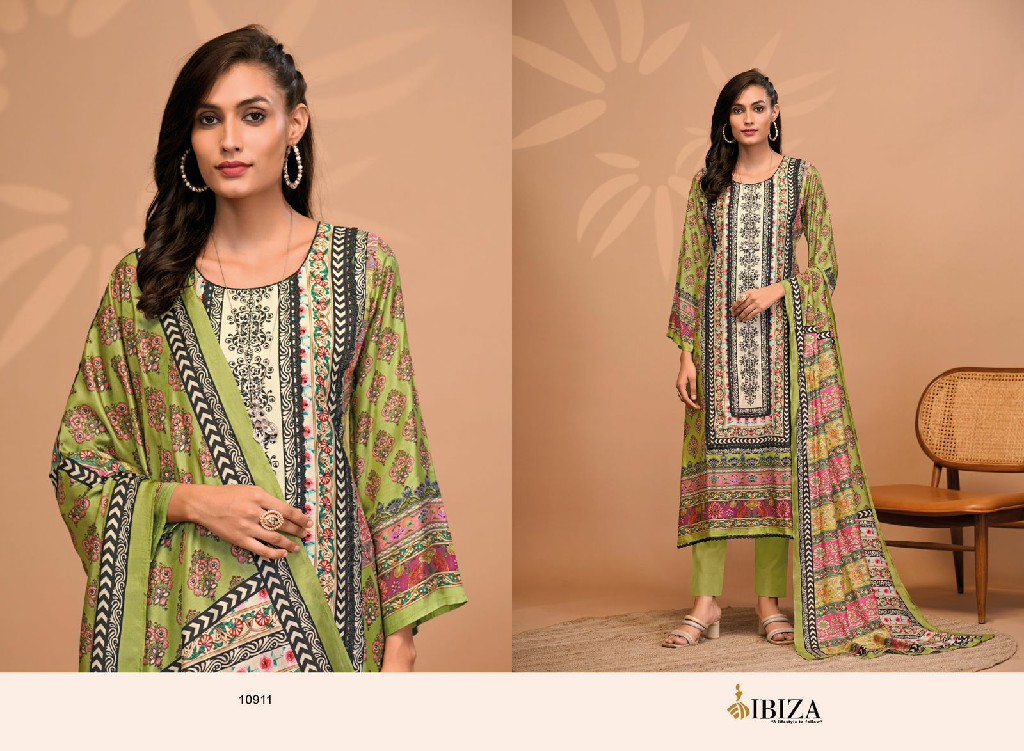 ibiza aashnaa handwork bemberg muslin stylish salwar suits